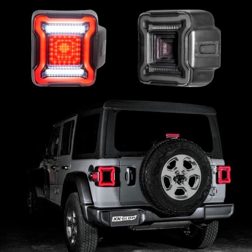 JEEP JL LED TAILLIGHT WITH SMOKED LENS