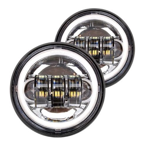 RUNNING LIGHT LED HARLEY 4.5" CHROME RGB  XKCHROME