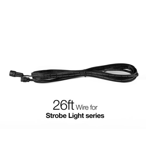 LIGHT STROBE WIRE 26FT EXTENSION WIRE FOR STROBE LIGHT SERIES