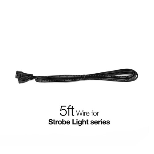 LIGHT STROBE WIRE 5FT EXTENSION WIRE FOR STROBE LIGHT SERIES