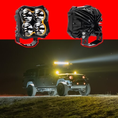 LIGHT 2PC 5IN SPOT BEAM OFFROAD CUBE LIGHT