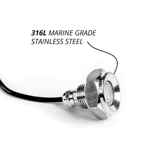 LIGHT MARINE 13.5W 1/2IN DRAIN PLUG IP 68 UNDERWATER