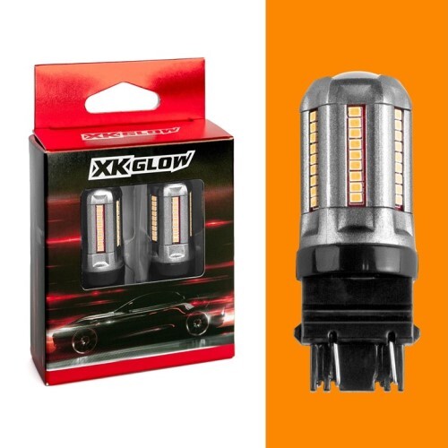 BULB AUTO AMBER 2PC 3156