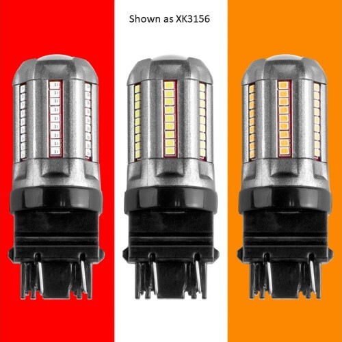 BULB AUTO RED 2PC 3157