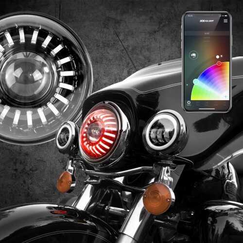 7" HARLEY LED APP CONTROL HEAD