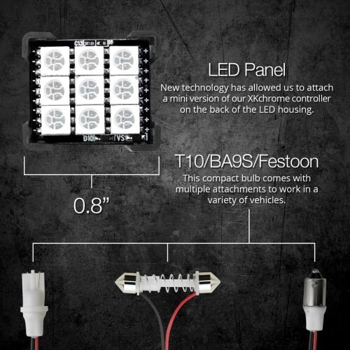 RGB DOME BULB LED PANEL