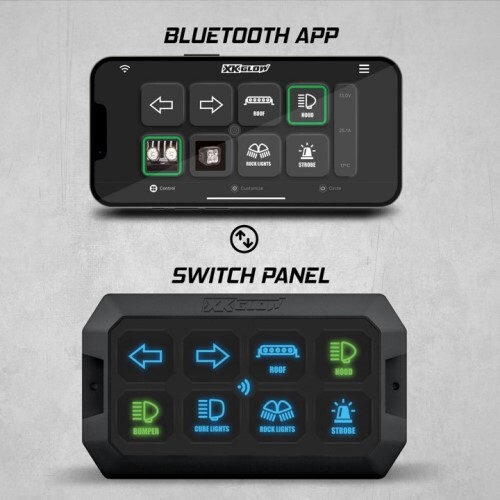 SWITCH PANEL XKCOMMAND BLUETOOTH SWITCH PANEL FOR LIGHTS 12V ACCESSORY OFFROAD