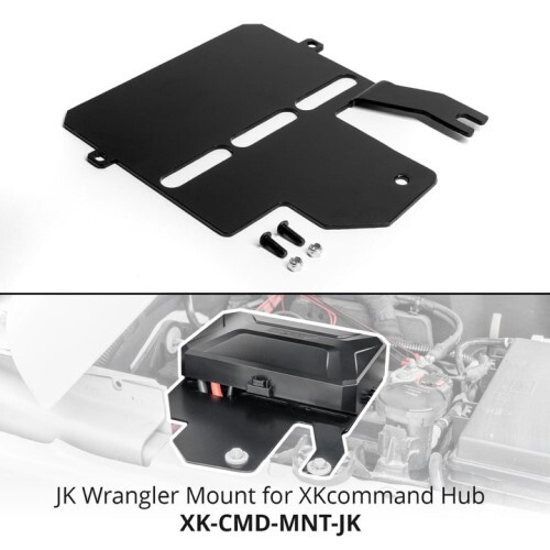 BRACKET XKCOMMAND HUB MOUNTING BRACKET FOR WRANGLER JK