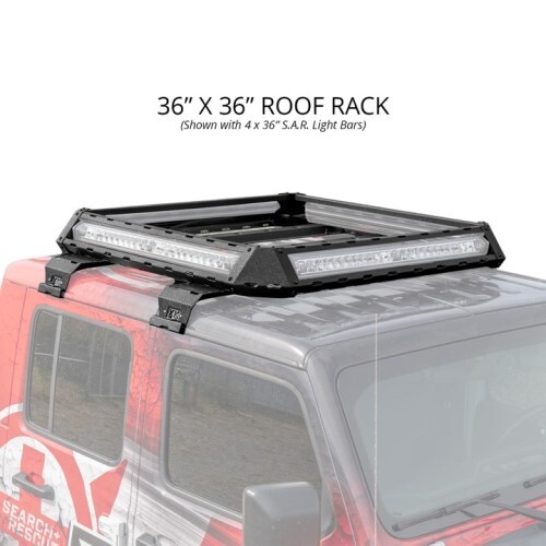 KIT 360 ROOF RACK KIT 36"X36" JEEP