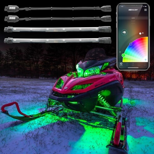 KIT LIGHT LED SNOWMOBILE ACCENT LIGHT KITS | XKCHROME SMARTPHONE APP
