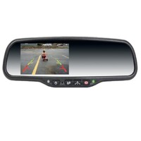 MIRROR 4.3" LCD WITH GLASS MOUNT