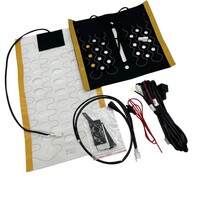 SEAT HEATER OE STYLE W/ SMALL SEAT SPLIT PAD & LONG BACK PAD, HIGH/LOW SWITCH