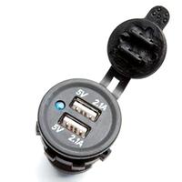 CHARGER FLUSH MOUNT WITH TWO 2.1 AMP USB PORTS