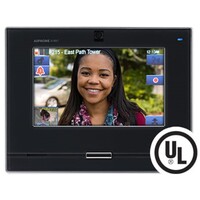 INTERCOM IP VIDEO MASTER STATION / SIP COMPATIBLE / WITH 7" TOUCHSCREEN BLACK