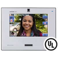 INTERCOM IP VIDEO MASTER STATION / SIP COMPATIBLE / WITH 7" TOUCHSCREEN WHITE