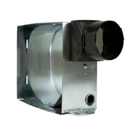 CONTRACTOR PACK HOUSING 3" PLASTIC DUCT ADAPTER