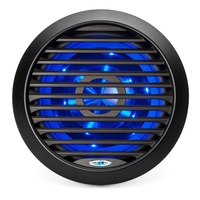 SUBWOOFER 10" MARINE WHITE WITH BLUE LED CONE ILLUMINATION PRO SERIES 400W MAX 4 OHM REMOVABLE GRILL