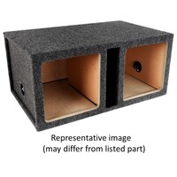 ENCLOSURE CARPETED 10" DUAL  L5 / L7