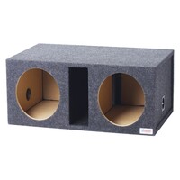 ENCLOSURE CARPETED 10" DUAL SPL VENTED