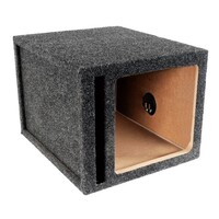 ENCLOSURE CARPETED 10" SINGLE VENTED L5 / L7