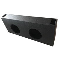 ENCLOSURE SPRAYLINER 10" DUAL TRUCK LARGE VENTED SPRAYLINE