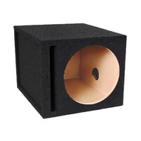 ENCLOSURE CARPETED 12" SINGLE VENTED COMPATIBLE WITH KENWOOD W112S & W120 ALL USA BUILT