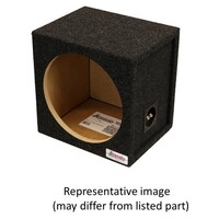 ENCLOSURE CARPETED 12" QUAD SEALED