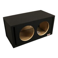 ENCLOSURE CARPETED P2D4-12 12" DUAL VENTED