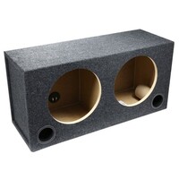 ENCLOSURE CARPETED DUAL RF MODEL P2D4-12/P3D4-12 SUBWOOFER ENCLOSURE