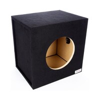 ENCLOSURE CARPETED ATREND SINGLE 12" PORTED BOX FOR SUNDOWN LCS, EV, SD, AND SA SUBWOOFERS