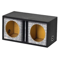 ENCLOSURE CARPETED 15" DUAL VENTED - REPTILE STYLE