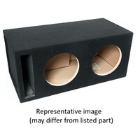 ENCLOSURE CARPETED 15" DUAL VENTED MOJO- ALL 1" SUB BOX