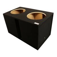 ENCLOSURE DUAL 15" PORTED HIGH SPL OUTPUT-HEAVY DUTY SUBS- ALL 1"-32HZ-USA BUILT-SUPREME TERMINAL BI
