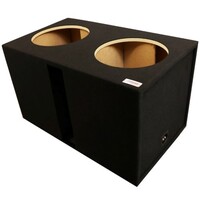 ENCLOSURE CARPETED ATREND DUAL 18" PORTED BOX FOR SUNDOWN X AND Z SERIES SUBWOOFERS- ALL 1" SUB BOX