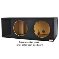 ENCLOSURE CARPETED 8" DIGITAL DESIGNS DUAL VENTED - 3500, 9500, 9900 SERIES- ALL 1" SUB BOX