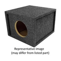 ENCLOSURE CARPETED ATREND 8" SINGLE VENTED FOR KICKER L5/L7 SUBWOOFERS