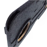 ENCLOSURE CARPETED DUAL 12" CARPETED PORTED DODGE RAM QUAD CAB 2002-2018 UPFIRE ENCLOSURE