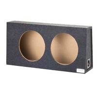 ENCLOSURE CARPETED JEEP WRANGLER 1997 - 2006 DUAL 12"