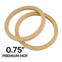 ENCLOSURE 10" WOOFER SPACER RAW MDF