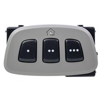 HOMELINK 5, INCLUDES ALL 3 COLORED BEZELS - TAN, GRAY & BLACK