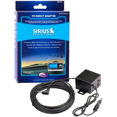ADAPTER SIRIUS WIRED FM RELAY RETAIL PACKAGE FOR USE WITH SNAP, ONYX AND RCI