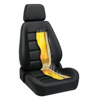 SEAT HEATER CARBON FIBER (SEAT & BACK), 3-POSITION SWITCH (HI/OFF/LOW)