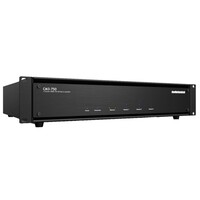 AMPLIFIER 3CH DUAL MODE 70V/8/4OHM 750W/ZONE DSP AMPLIFIER INCLUDES RACK MOUNT