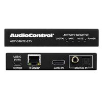 ENCODER DANTE HDMI EARC TO DANTE WITH TOSLINK/COAX SECONDARY AUDIO INPUTS POE OR USB-C POWER