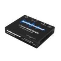 ENCODER DANTE DIGITAL AUDIO TO ANALOG RCA L/R POWERED BY POE OR USB-C CONNECTION