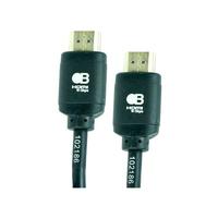 CABLE HDMI 18GBPS BULLET TRAIN .5M/1.6FT
