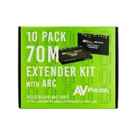 EXTENDER HDMI KIT HDBT WITH ARC - 10 PACK -REDUCED PACKAGING FOR BULK ORDERING
