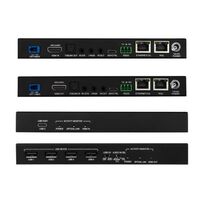 EXTENDER HDMI 8K OVER FIBER 48GB OM2-40M(131FT) OM3-200M(656FT) OM4-300M(984FT) WITH USB EARC & ETHE