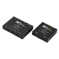 EXTENDER USB 3.2 GEN 1 100M(328FT) ON CAT6A USB 4 PORT HUB ON DEVICE SIDE - MADE IN USA TAA