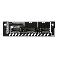 CARD (2)OUTPUT HDMI AND 1 MIRRORED HDMI W/SEAMLESS SWITCHING & FULL SCALING